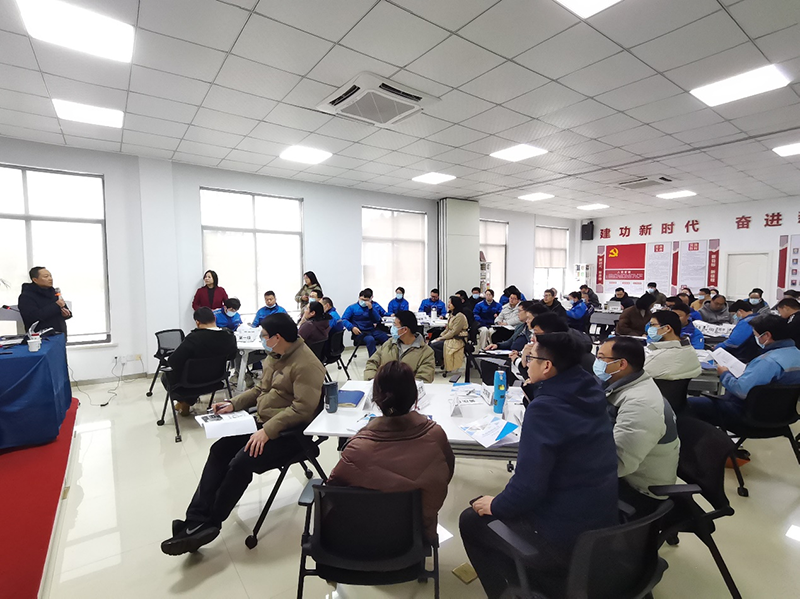 The company has carried out internal staff training